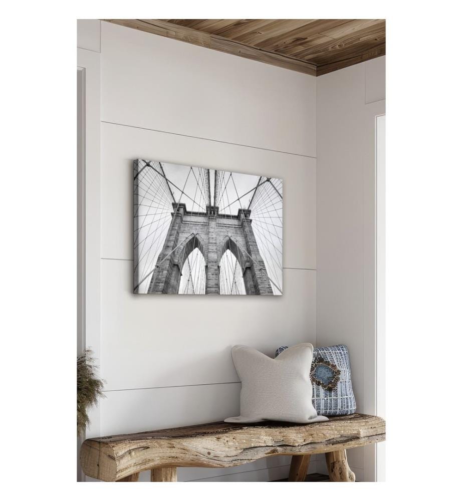 Dekoratives Leinwandbild, mehrfarbig, 100 % LEINWAND