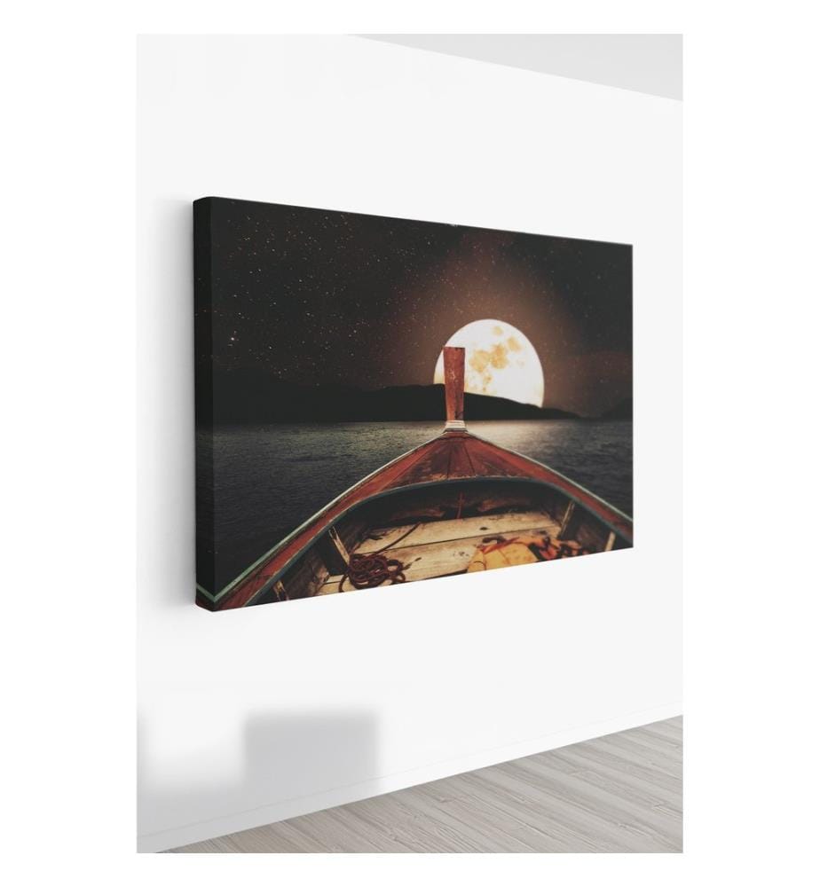 Dekoratives Leinwandbild, mehrfarbig, 100 % LEINWAND