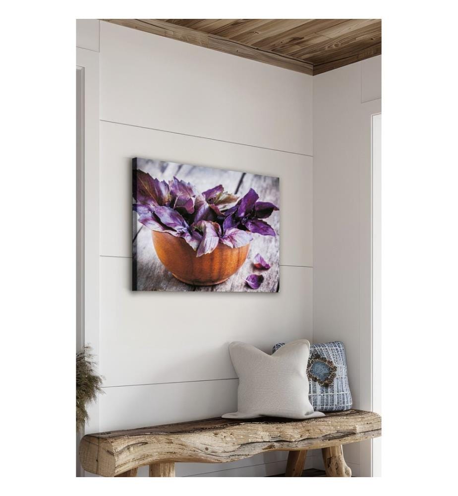 Dekoratives Leinwandbild, mehrfarbig, 100 % LEINWAND