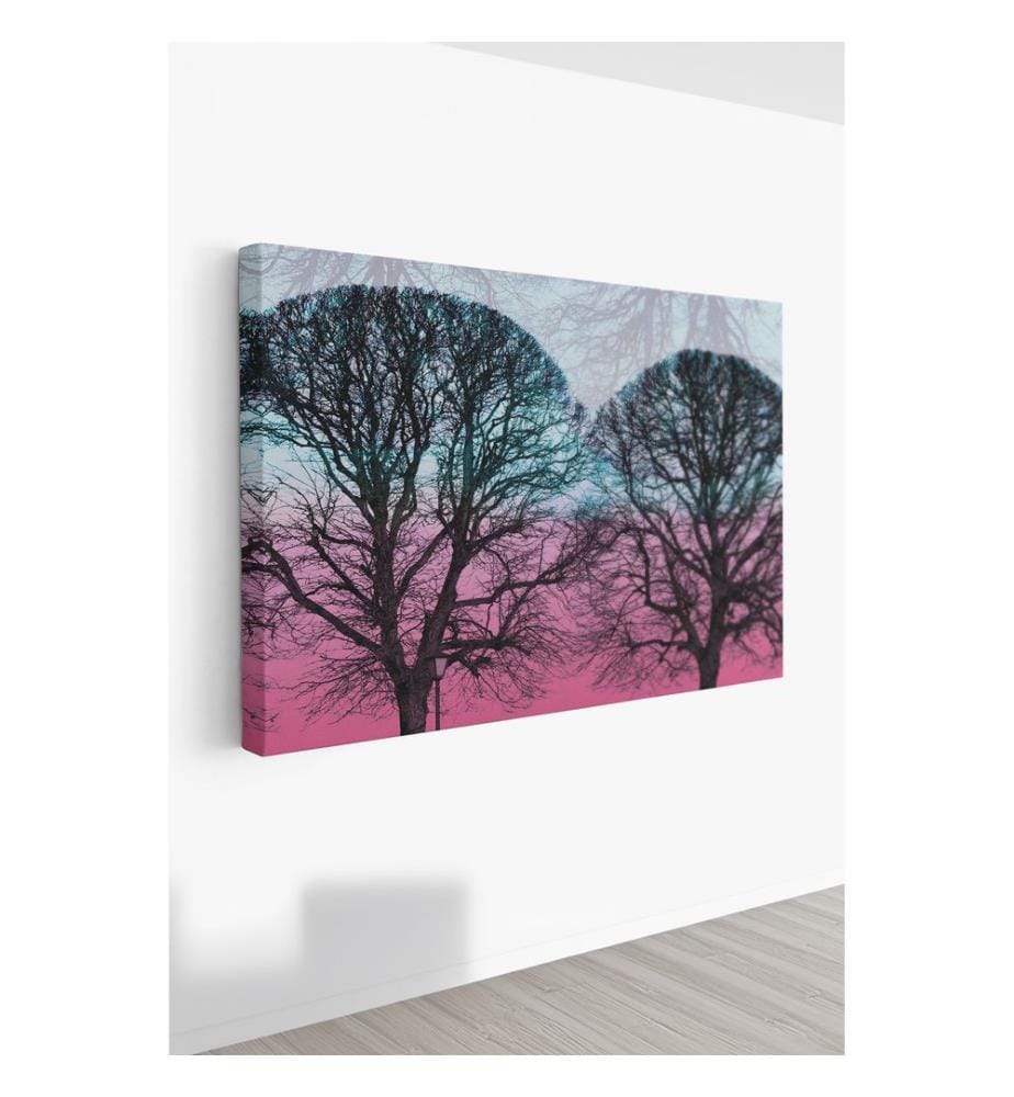 Dekoratives Leinwandbild, mehrfarbig, 100 % LEINWAND