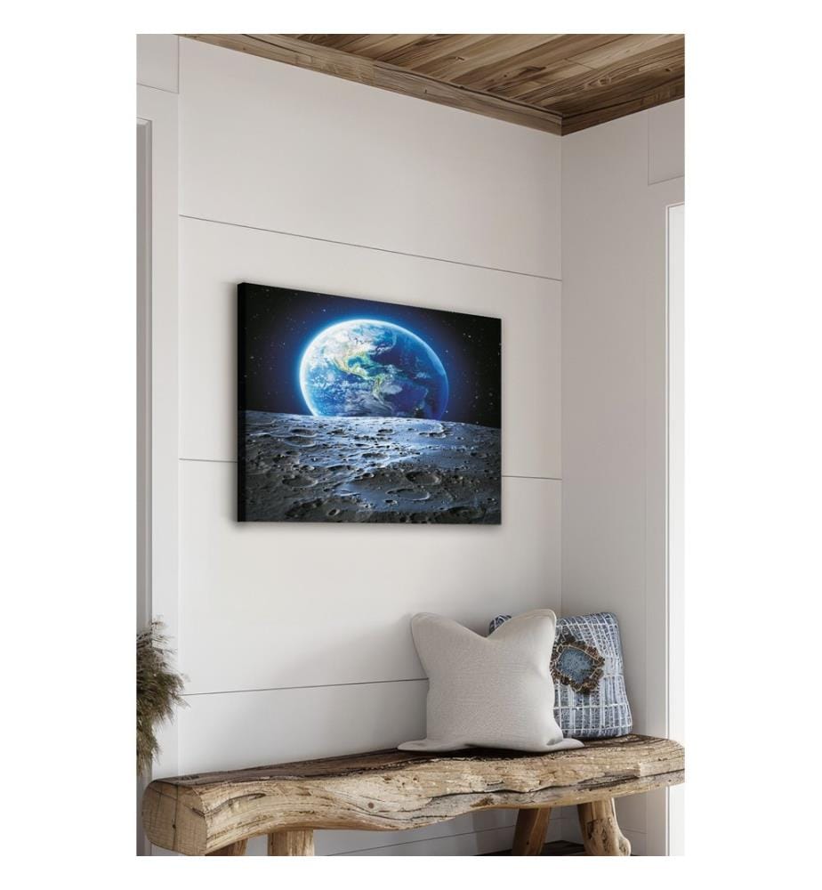 Dekoratives Leinwandbild, mehrfarbig, 100 % LEINWAND