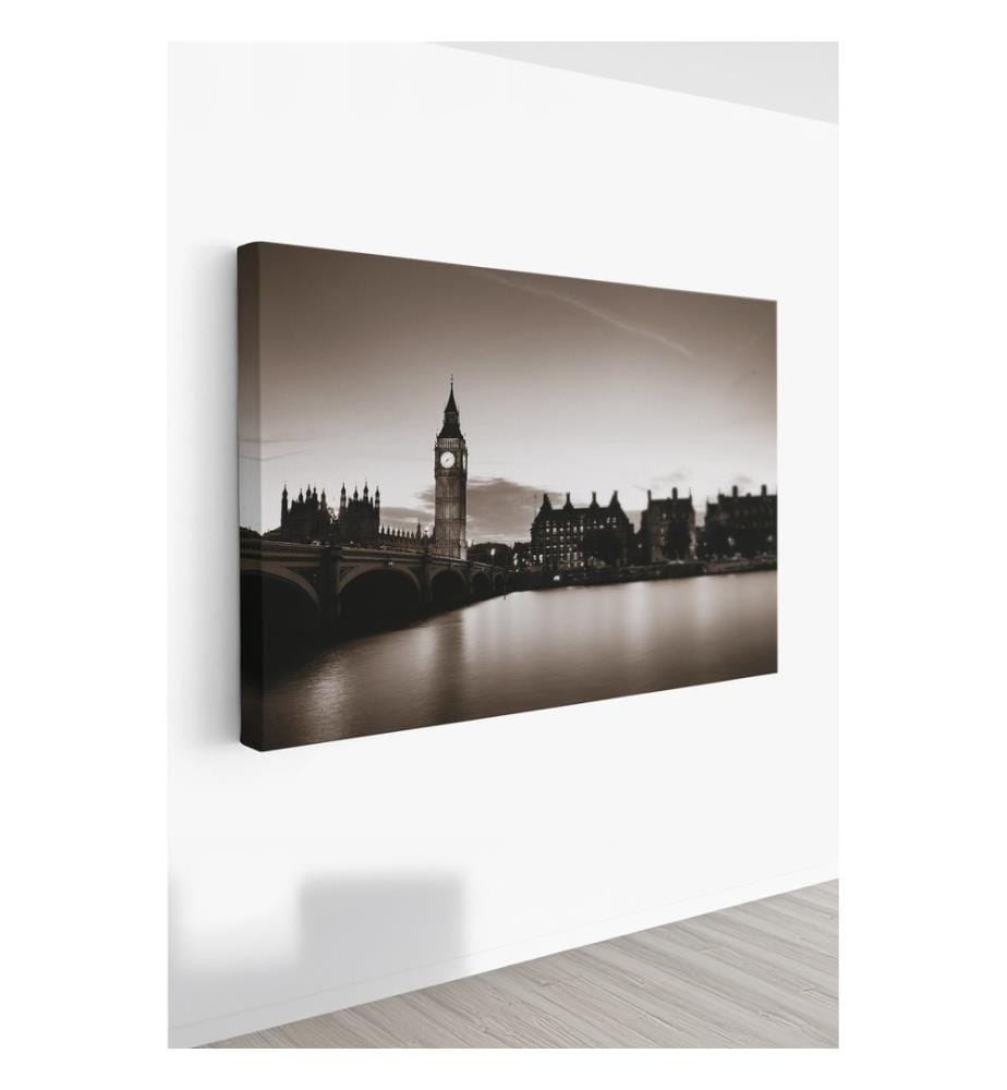 Dekoratives Leinwandbild, mehrfarbig, 100 % LEINWAND