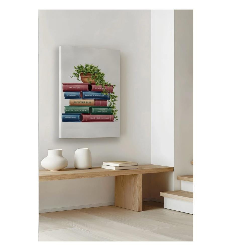 Dekoratives Leinwandbild, mehrfarbig, 100 % LEINWAND