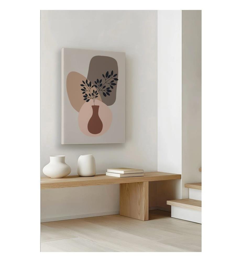 Dekoratives Leinwandbild, mehrfarbig, 100 % LEINWAND