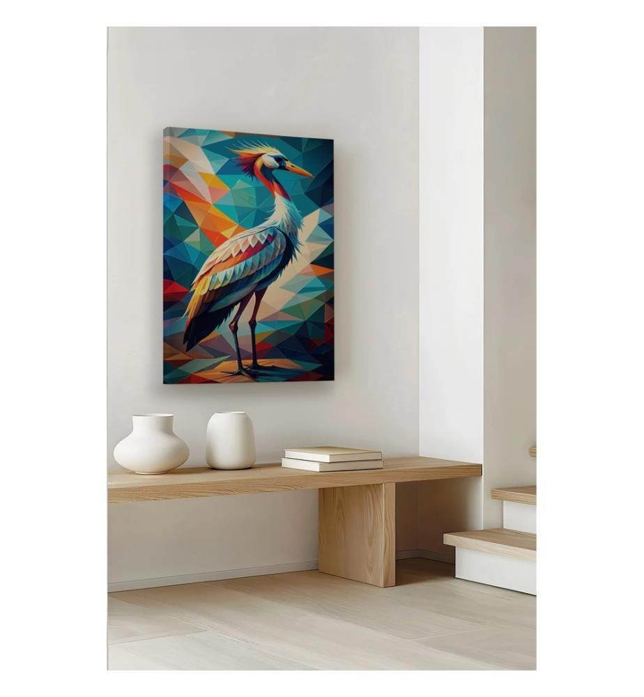 Dekoratives Leinwandbild, mehrfarbig, 100 % LEINWAND