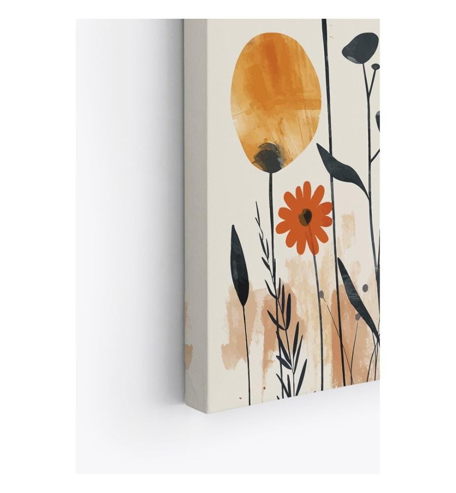 Dekoratives Leinwandbild, mehrfarbig, 100 % LEINWAND