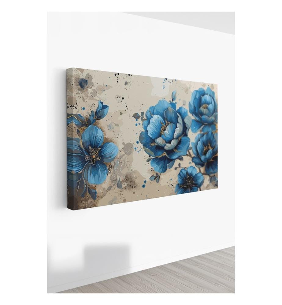 Dekoratives Leinwandbild, mehrfarbig, 100 % LEINWAND