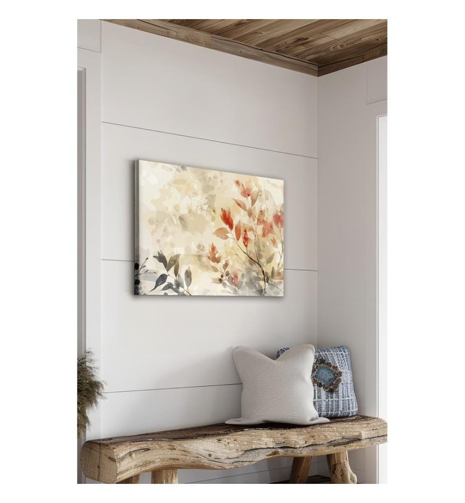 Dekoratives Leinwandbild, mehrfarbig, 100 % LEINWAND