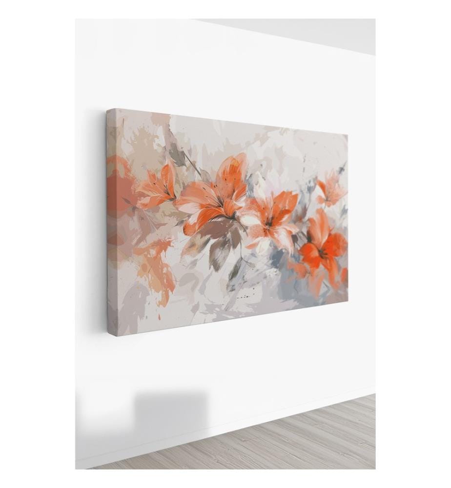 Dekoratives Leinwandbild, mehrfarbig, 100 % LEINWAND