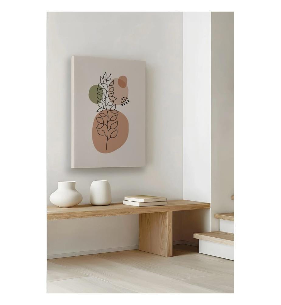 Dekoratives Leinwandbild, mehrfarbig, 100 % LEINWAND