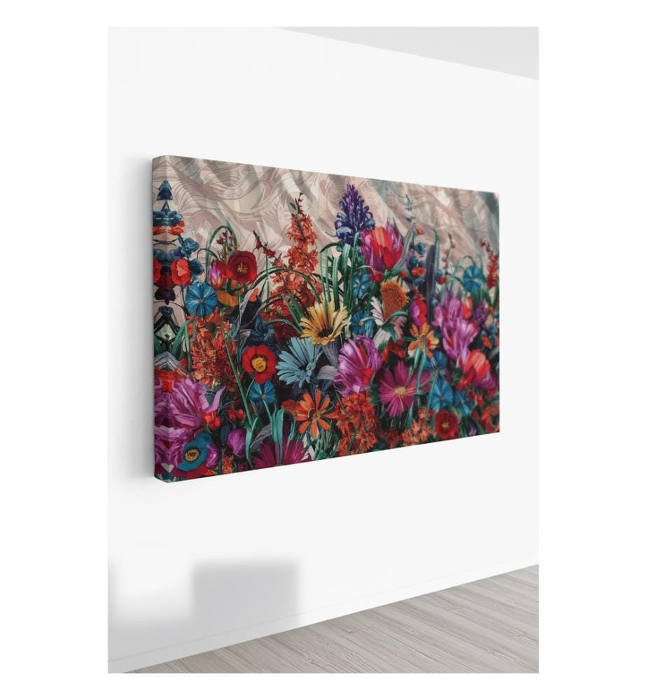 Dekoratives Leinwandbild, mehrfarbig, 100 % LEINWAND