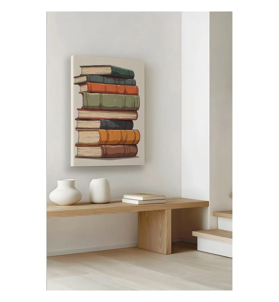 Dekoratives Leinwandbild, mehrfarbig, 100 % LEINWAND