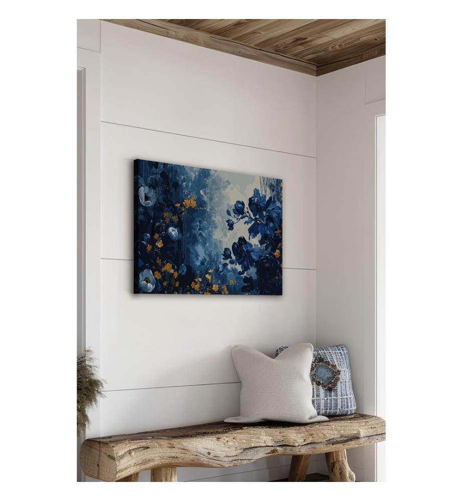 Dekoratives Leinwandbild, mehrfarbig, 100 % LEINWAND