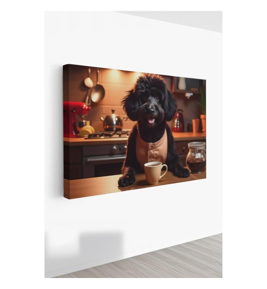 Dekoratives Leinwandbild, mehrfarbig, 100 % LEINWAND