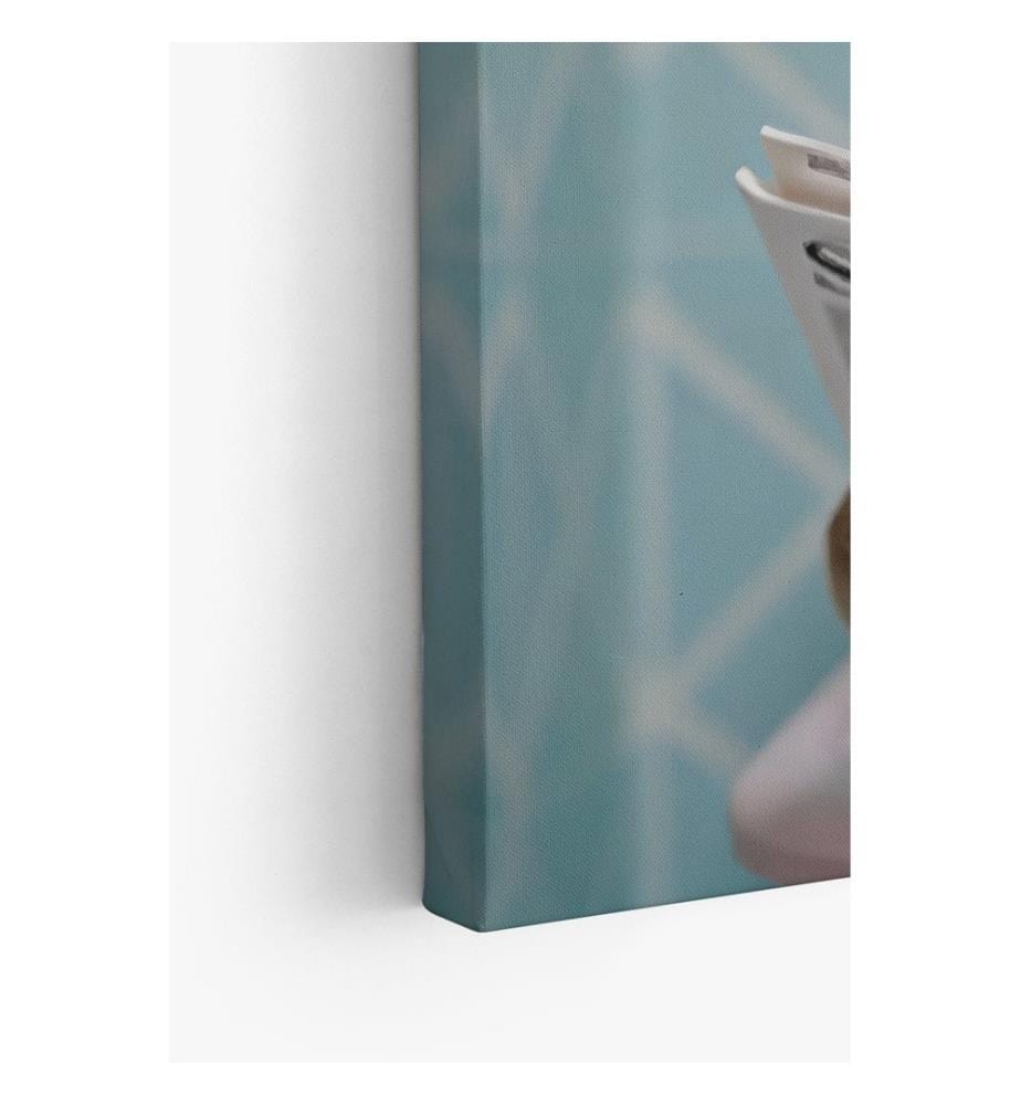 Dekoratives Leinwandbild, mehrfarbig, 100 % LEINWAND