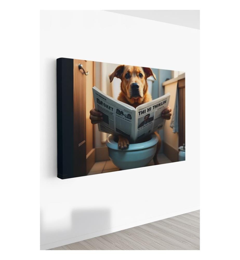 Dekoratives Leinwandbild, mehrfarbig, 100 % LEINWAND