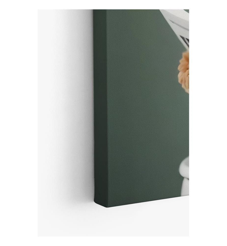 Dekoratives Leinwandbild, mehrfarbig, 100 % LEINWAND