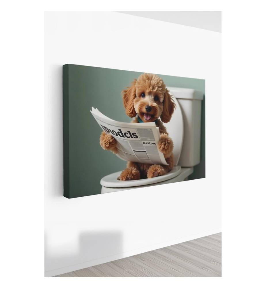 Dekoratives Leinwandbild, mehrfarbig, 100 % LEINWAND