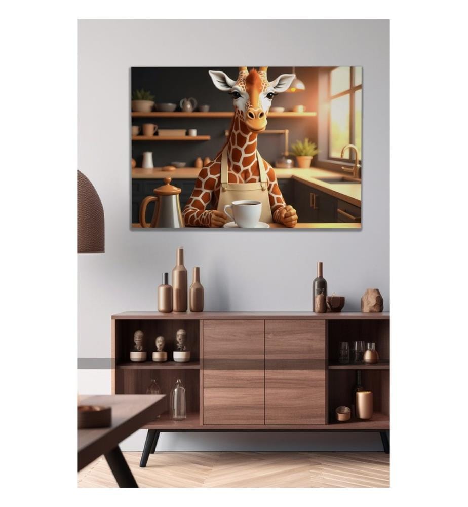 Dekoratives Leinwandbild, mehrfarbig, 100 % LEINWAND