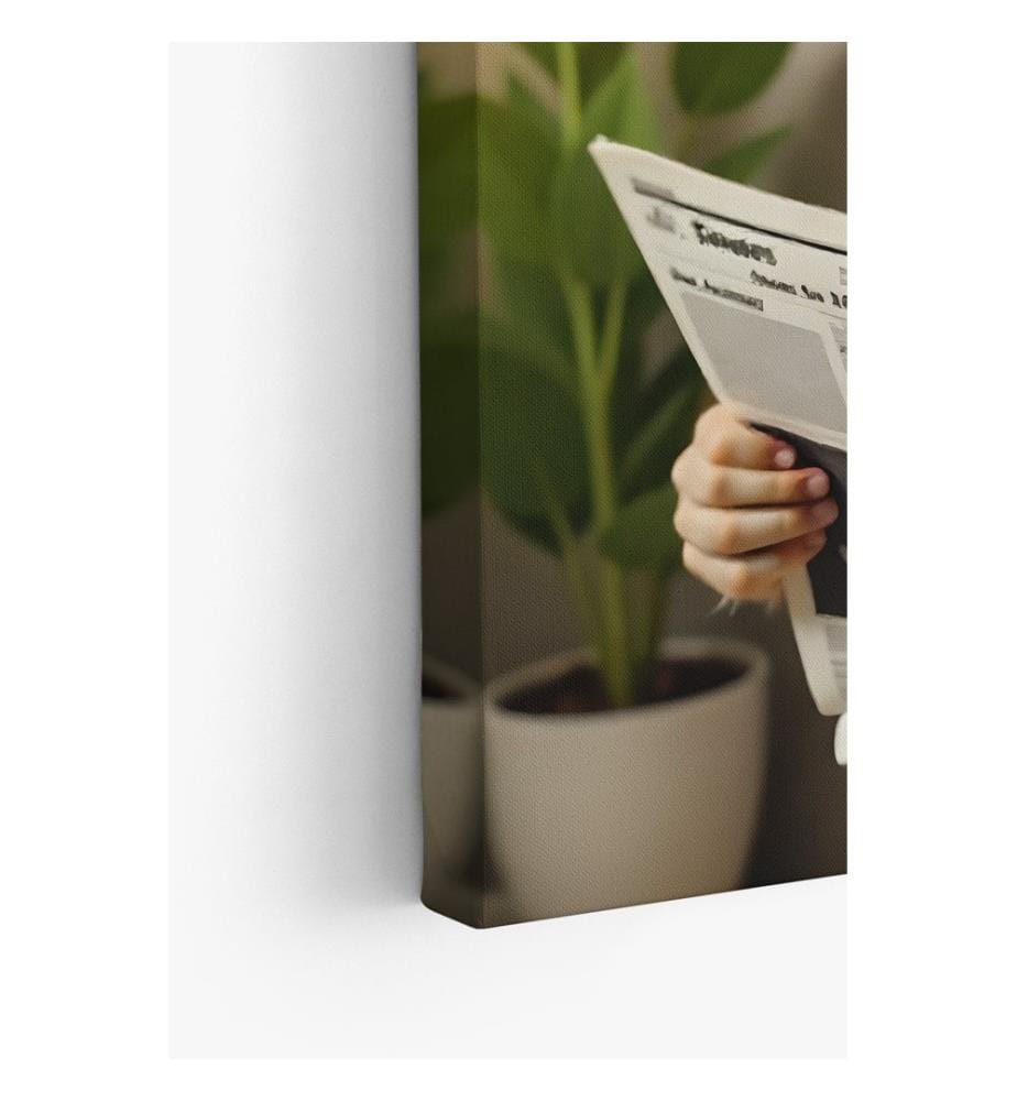 Dekoratives Leinwandbild, mehrfarbig, 100 % LEINWAND