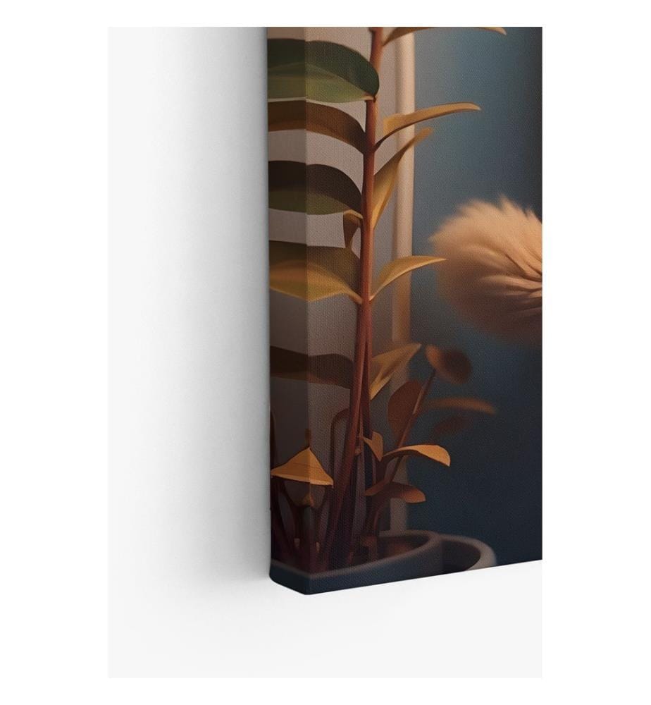 Dekoratives Leinwandbild, mehrfarbig, 100 % LEINWAND
