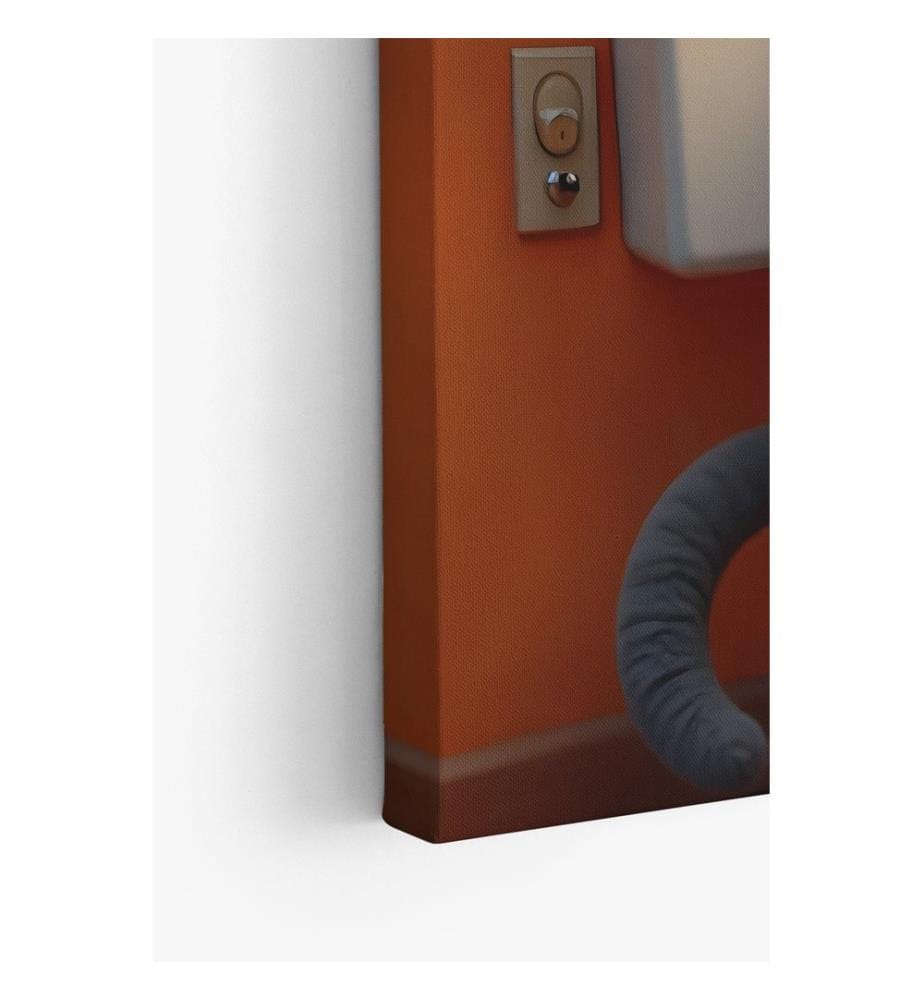 Dekoratives Leinwandbild, mehrfarbig, 100 % LEINWAND