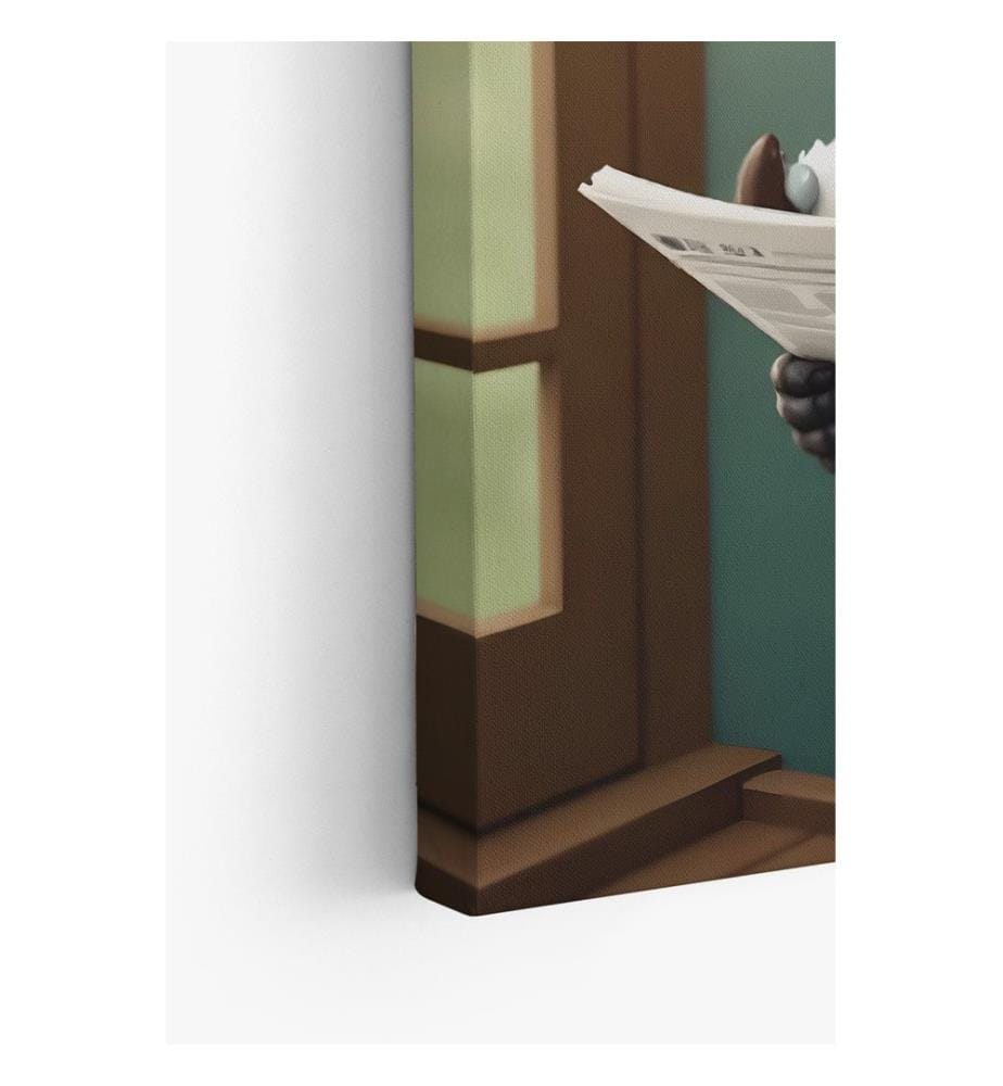 Dekoratives Leinwandbild, mehrfarbig, 100 % LEINWAND