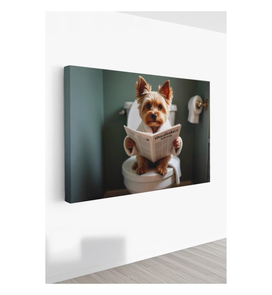 Dekoratives Leinwandbild, mehrfarbig, 100 % LEINWAND
