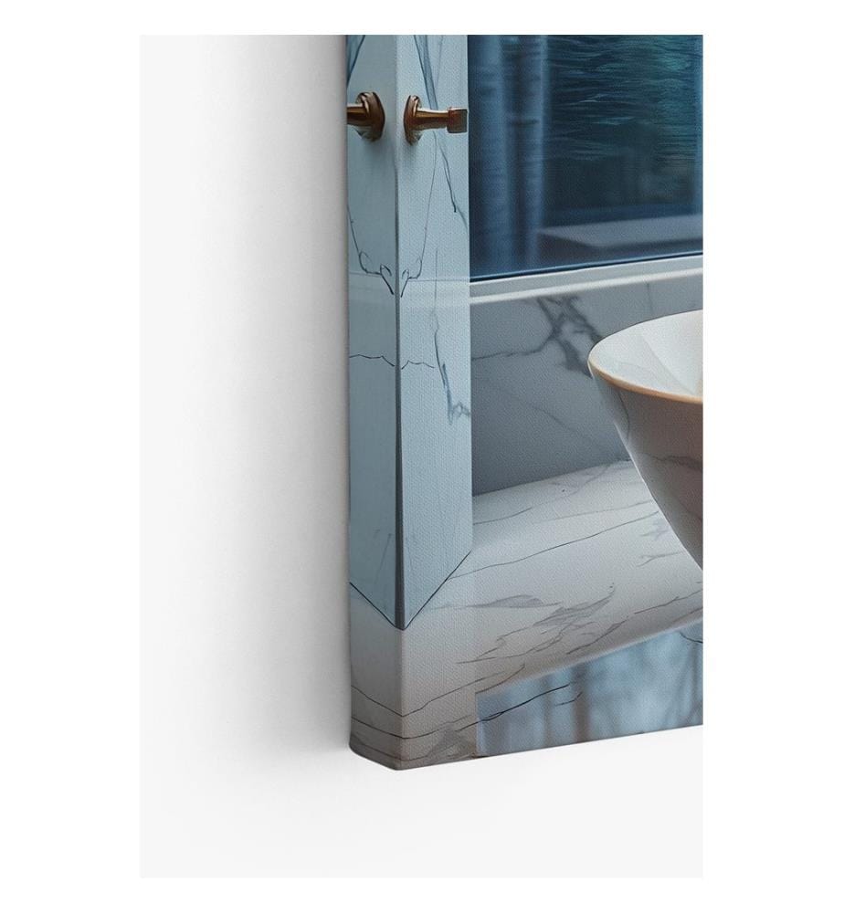 Dekoratives Leinwandbild, mehrfarbig, 100 % LEINWAND