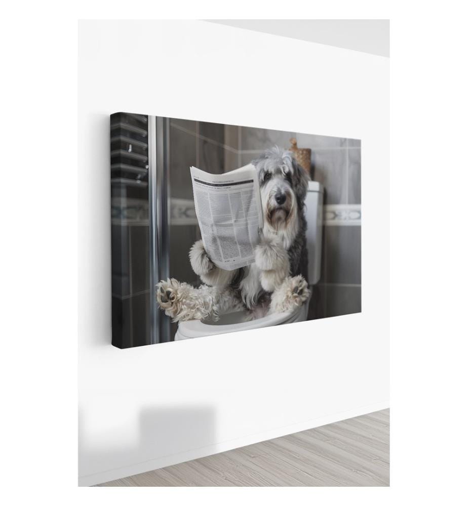 Dekoratives Leinwandbild, mehrfarbig, 100 % LEINWAND