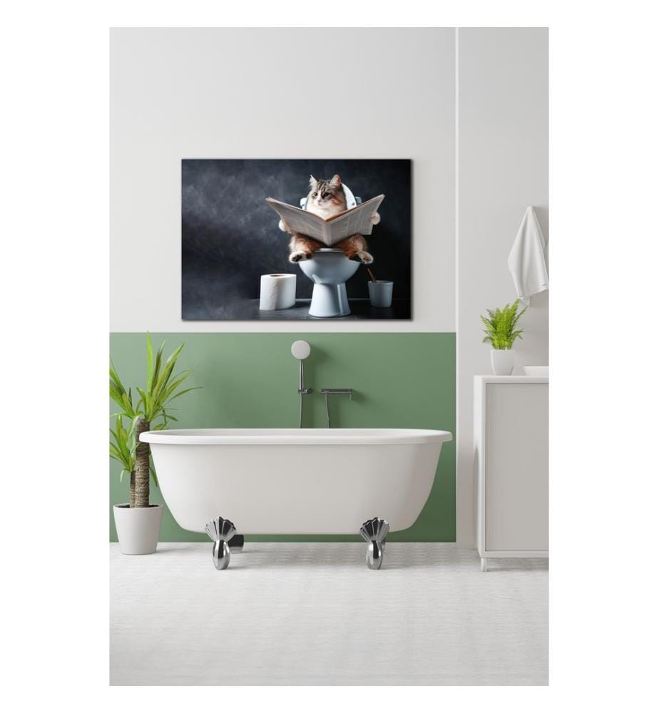 Dekoratives Leinwandbild, mehrfarbig, 100 % LEINWAND