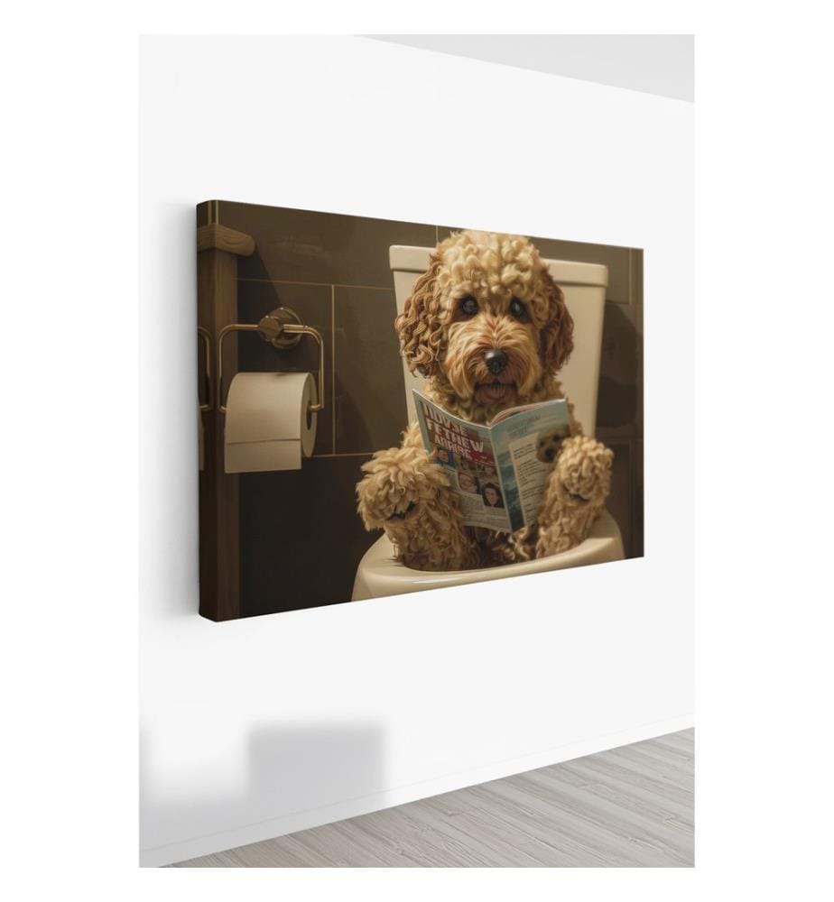 Dekoratives Leinwandbild, mehrfarbig, 100 % LEINWAND