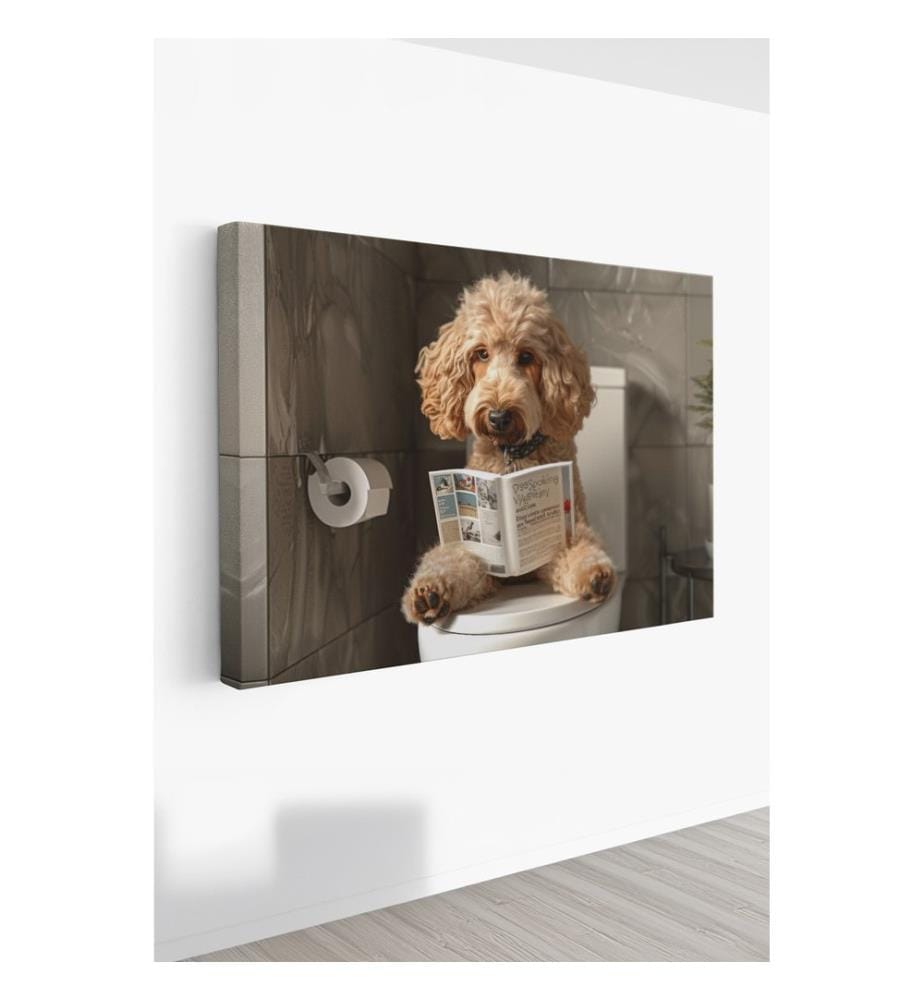 Dekoratives Leinwandbild, mehrfarbig, 100 % LEINWAND