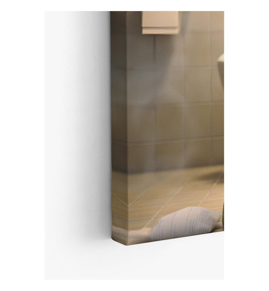 Dekoratives Leinwandbild, mehrfarbig, 100 % LEINWAND