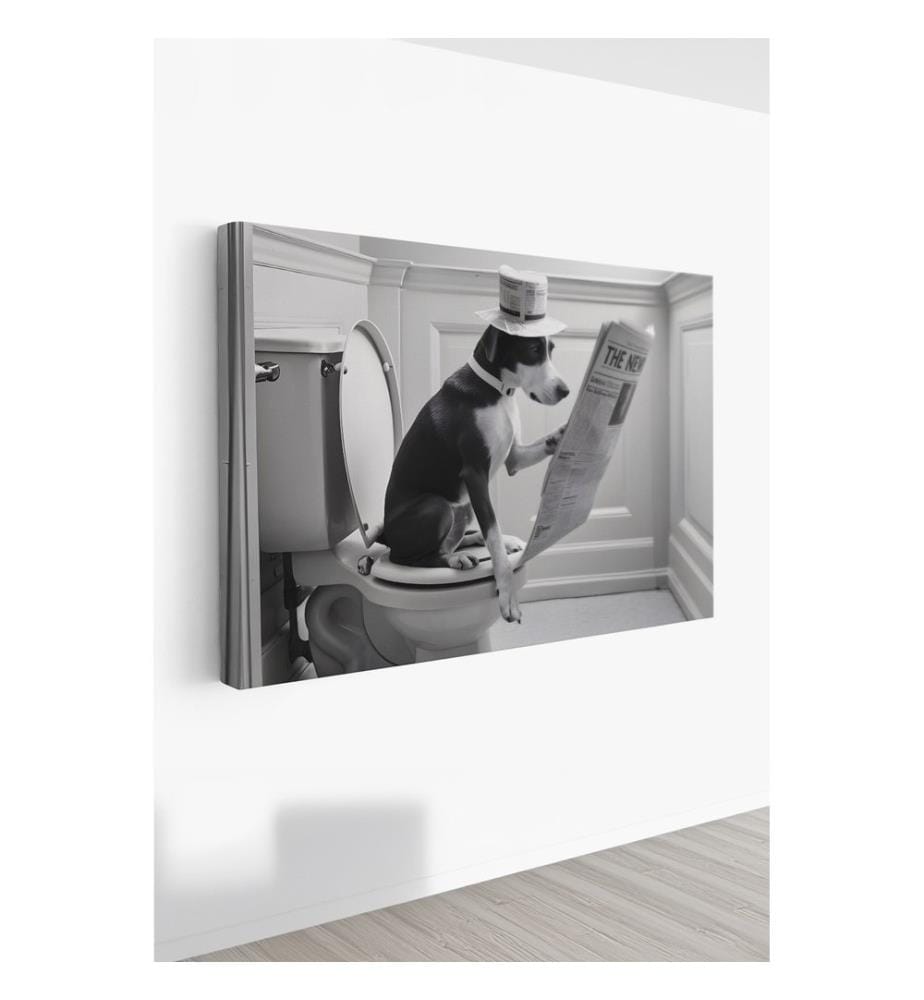 Dekoratives Leinwandbild, mehrfarbig, 100 % LEINWAND