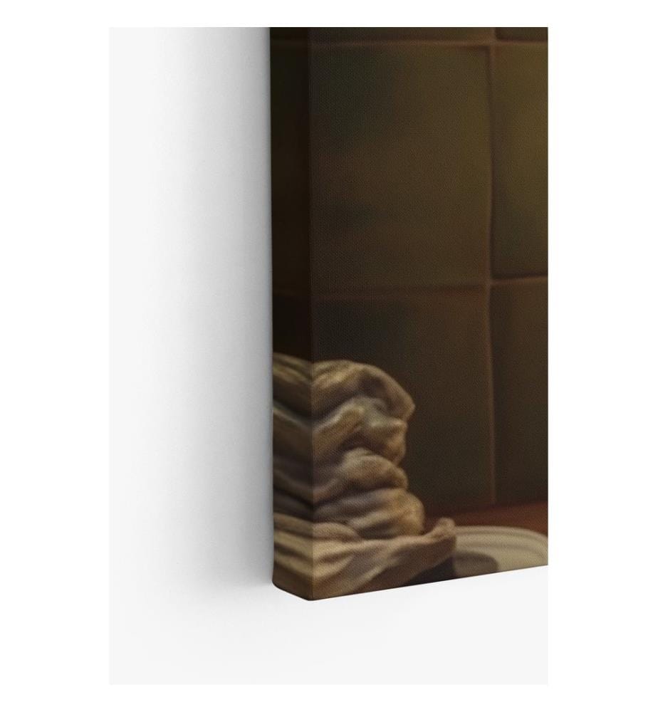 Dekoratives Leinwandbild, mehrfarbig, 100 % LEINWAND