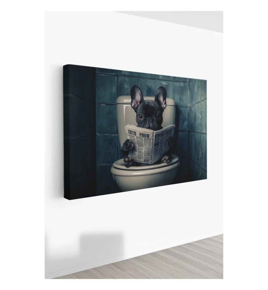 Dekoratives Leinwandbild, mehrfarbig, 100 % LEINWAND