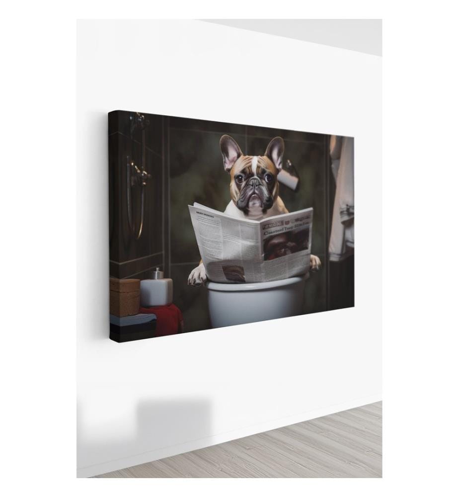 Dekoratives Leinwandbild, mehrfarbig, 100 % LEINWAND