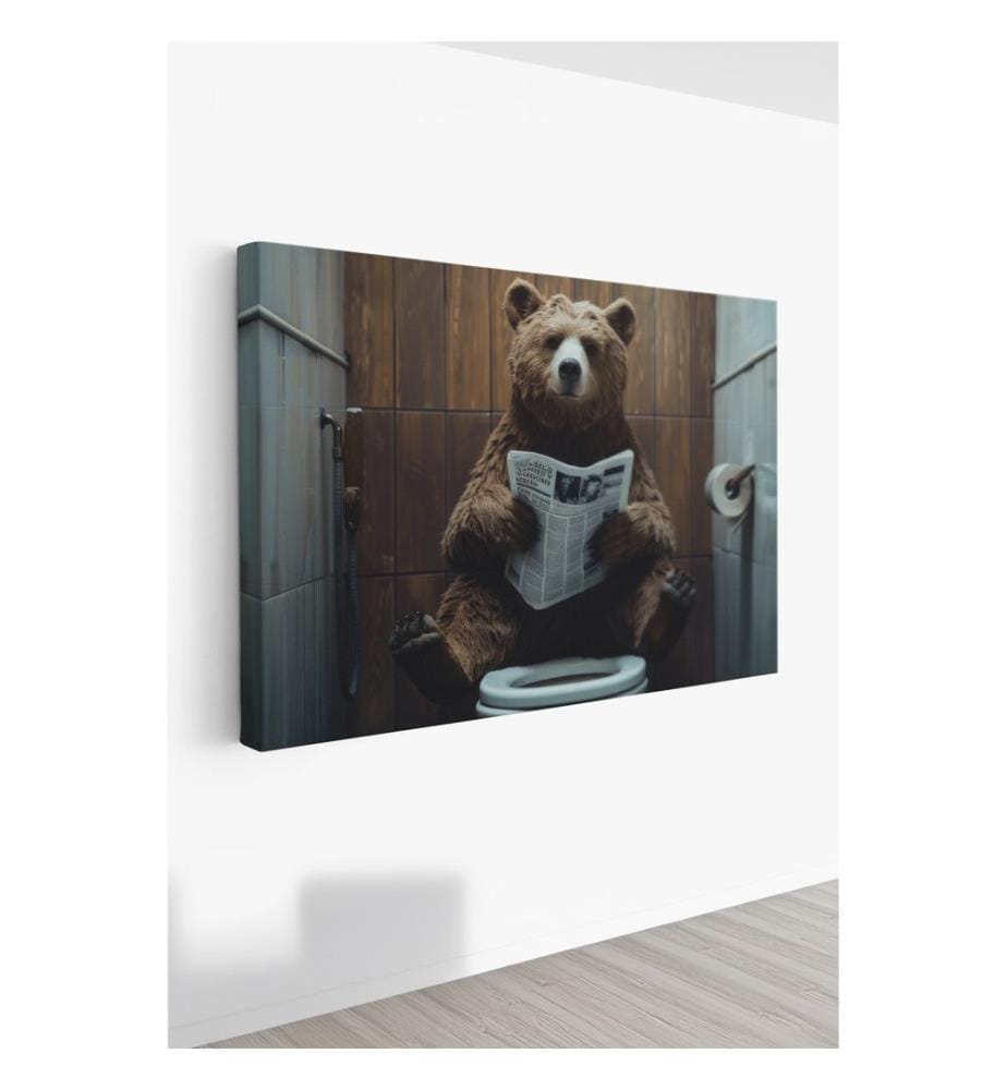 Dekoratives Leinwandbild, mehrfarbig, 100 % LEINWAND