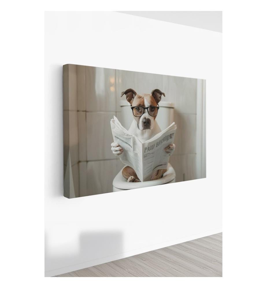 Dekoratives Leinwandbild, mehrfarbig, 100 % LEINWAND