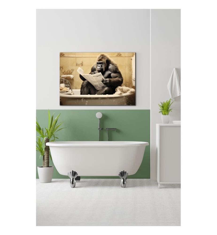 Dekoratives Leinwandbild, mehrfarbig, 100 % LEINWAND