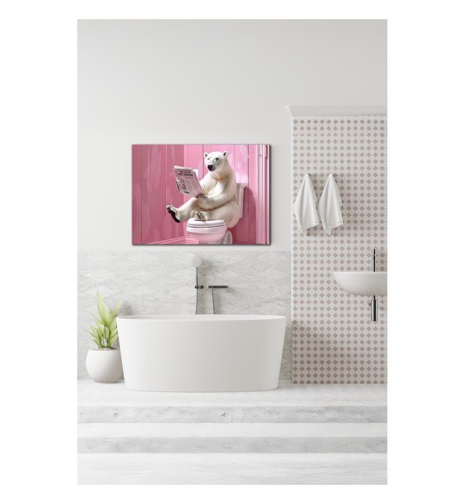 Dekoratives Leinwandbild, mehrfarbig, 100 % LEINWAND