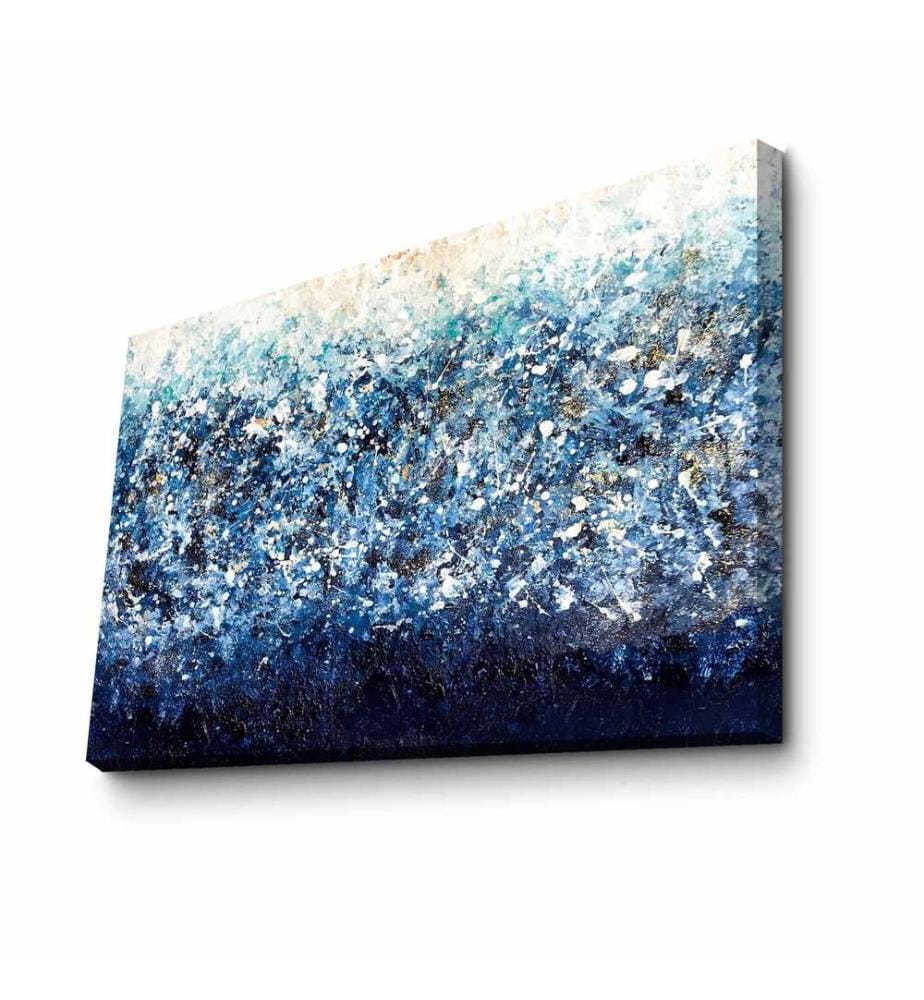 Dekorative Leinwandmalerei, mehrfarbig, 100 % LEINWAND, Rahmen: 100 % KIEFERNHOLZ