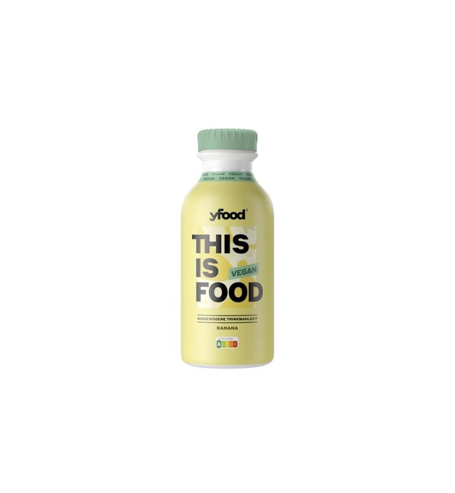 YFOOD - Repas à boire végan à la banane 500 ml