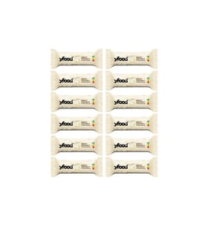 YFOOD - Riegel White Coconut 12 x 60 g