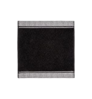 MÖVE - Lavettes Brooklyn 30 x 30 cm, Noir