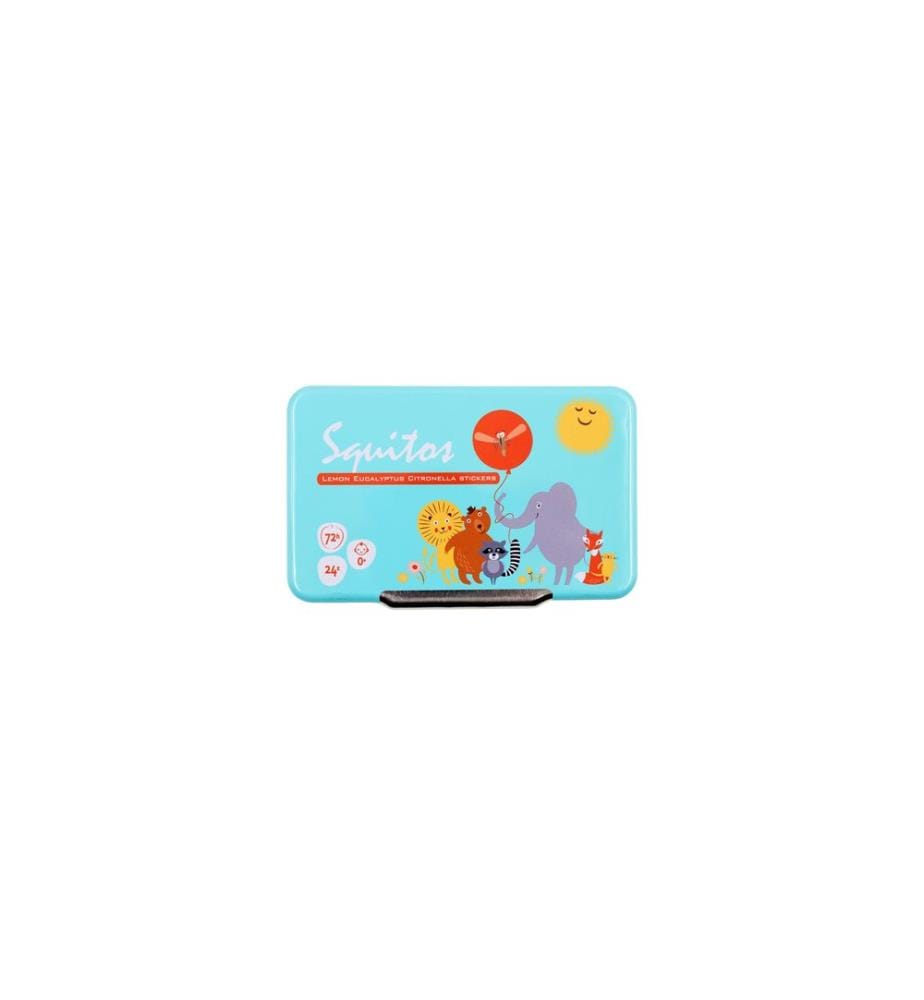 Squitos - Autocollants parfumés enfants avec citronnelle 24 pièces