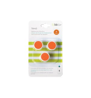bblüv - Disques de rechange pour Trimö Paquet de 3, Orange,  12 mois et plus