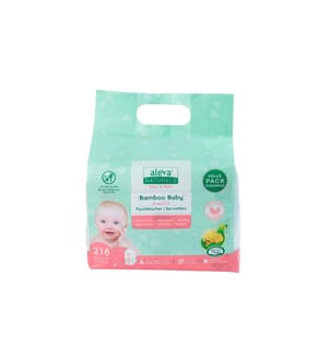 Aleva Naturals - Feuchttücher Vorteilspack Sensitive