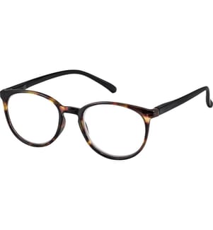 Trisa Accessoires - Lunettes de lecture Noir brillant/Tortoise +2,0